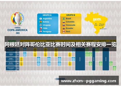 阿根廷对阵哥伦比亚比赛时间及相关赛程安排一览 阿根廷对阵哥伦比亚比赛时间及相关赛程安排一览