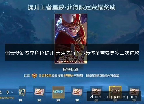 张云梦新赛季角色提升 天津先行者跑轰体系需要更多二次进攻 张云梦新赛季角色提升 天津先行者跑轰体系需要更多二次进攻